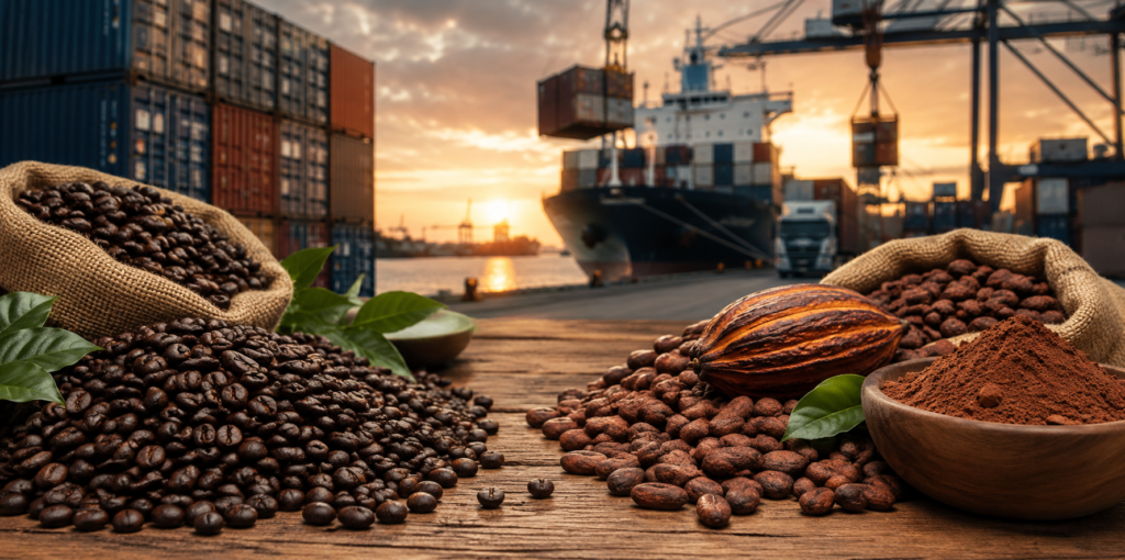 International Freight for Cocoa Export